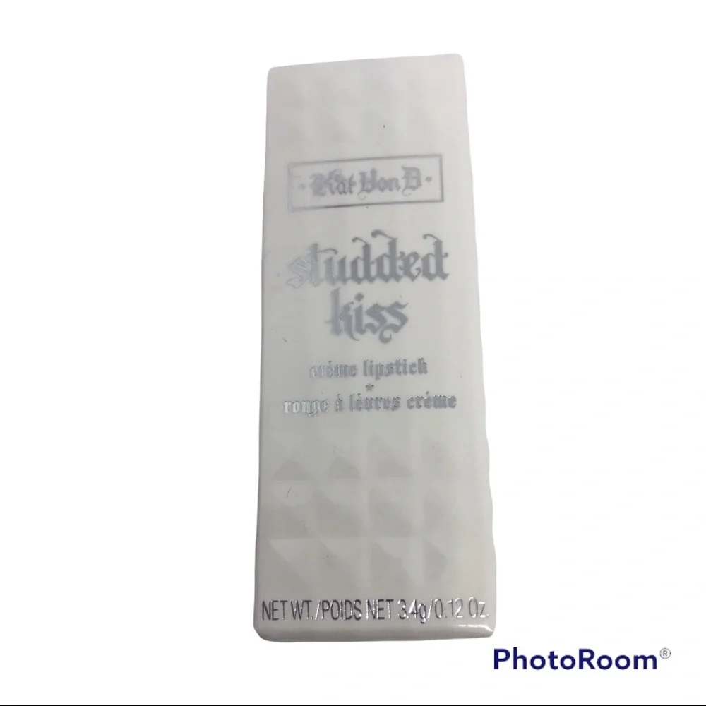 KVD Kat Von D Studded Kiss Creme Lipstick WHITE OUT mixer shade new goth… - Picture 4 of 11